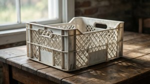 Solitary Milk Crate