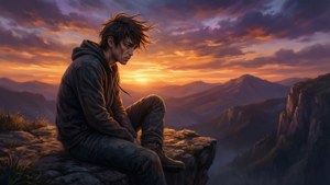 Solitary Sunset