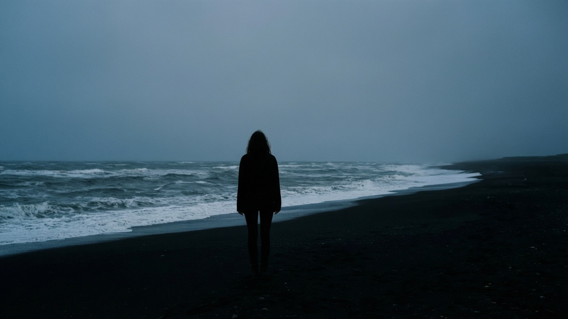 Solitude by the Sea by Wallpapers.art Studio