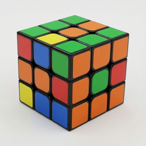 Solved Rubik's Face