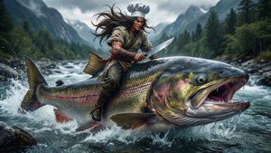 Soma's Salmon Ride