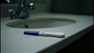 Somber Bathroom Counter