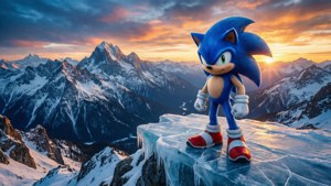 Sonic at Sunset Peak