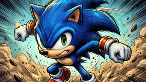 Sonic Comic Splash