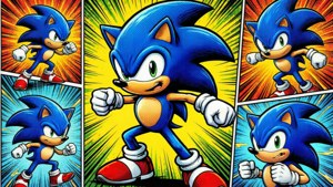 Sonic Comic Strip