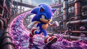 Sonic in Chemical Plant Zone