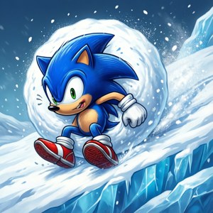 Sonic Snowball Roll