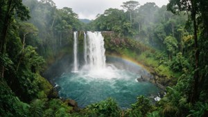 Sopoaga Falls Rainbow
