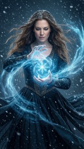Sorceress Edea's Ice Magic
