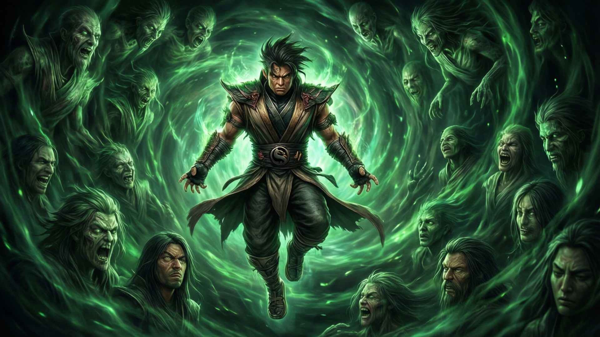 Soul Swirl of Ermac by Wallpapers.art Studio