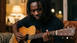 Soulful Guitar Moment