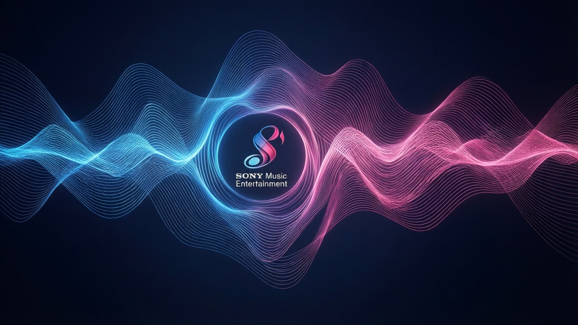 Soundwave Abstraction by Wallpapers.art Studio