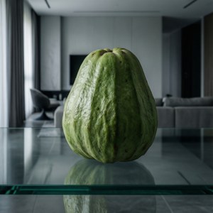 Soursop Glass Reflection