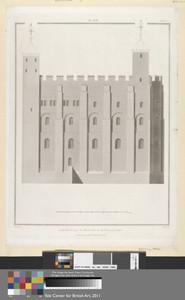 South Elevation of the White Tower, in the Tower of London