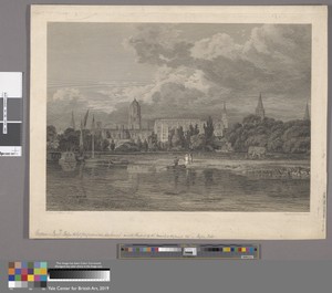 South View of Christ Church, &c. from the Meadows