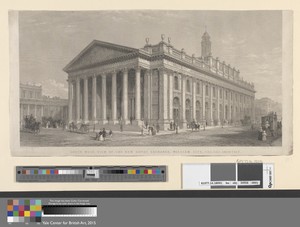 South West View of the New Royal Exchange