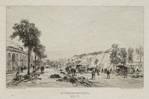 Souvenirs artistiques du Siège de Paris: Le Cavalie (Bastion 63)