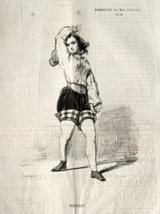 Souvenirs du Bal Chicard:  Pistolet