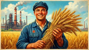 Soviet Propaganda Worker
