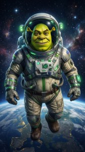 Space Baddie Shrek