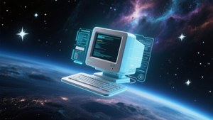 Space Computer Hologram