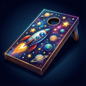 Space Cornhole Board