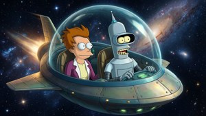 Space Cruise with Fry and Leela