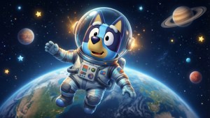 Space Explorer Bluey
