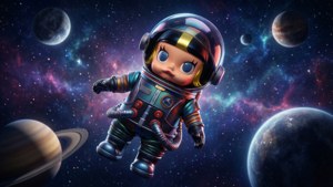 Space Explorer Monchhichi