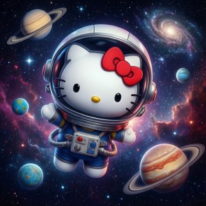 Space Hello Kitty