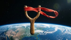 Space Slingshot Earth