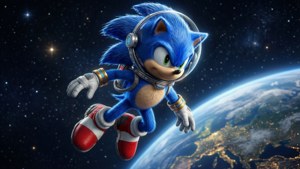 Space Sonic Astronaut