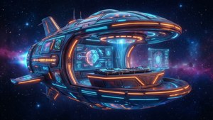Spaceship DJ Booth