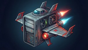 Spaceship PC Tower