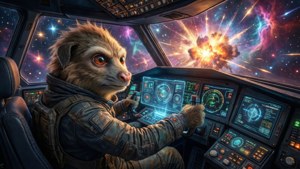 Spaceship Pilot Squanchy