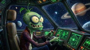 Spaceship Pilot Zim