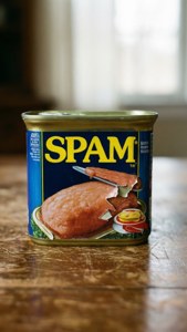 Spam Can Upright