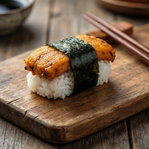 Spam Musubi Closeup