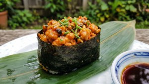 Spam Musubi Nature