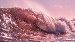 Sparkle Ocean Wave