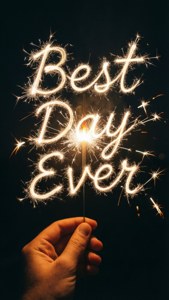 Sparkler Light Trails