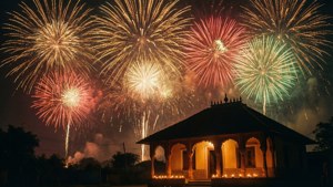 Sparkling Diwali Fireworks