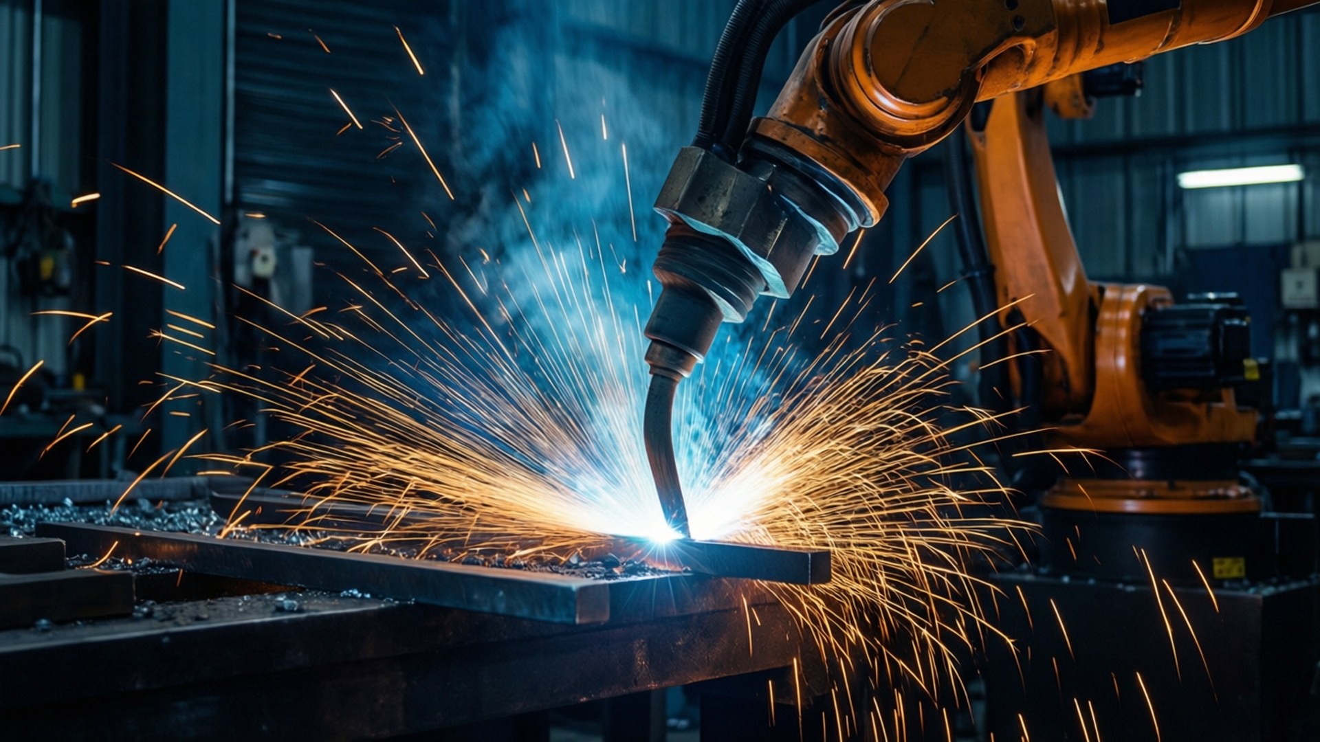 Sparks of Industry by Wallpapers.art Studio