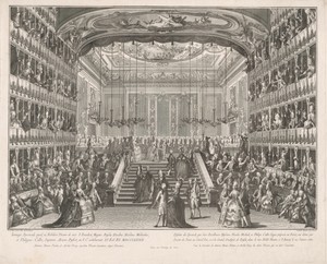 Spectacle in Honor of the Grand Dukes of Russia in the Theater of San Benedetto, 1782