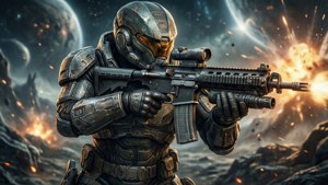 Spectre in Combat Action