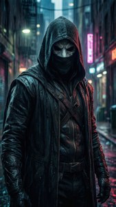 Spectre in Cyberpunk Alley