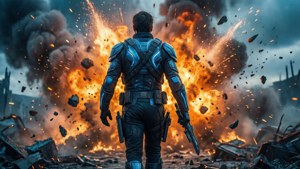 Spectre Walking Away
