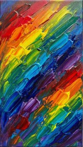 Spectrum Abstract Painting