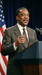 Speech at the Podium