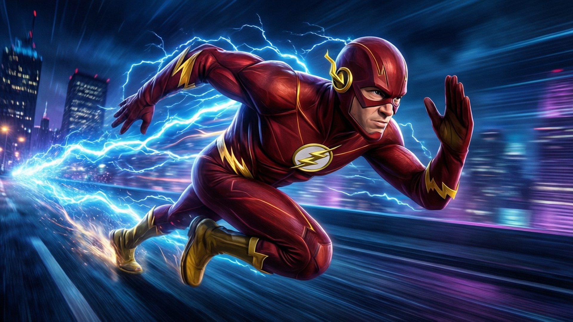 Speed Force Flash by Wallpapers.art Studio
